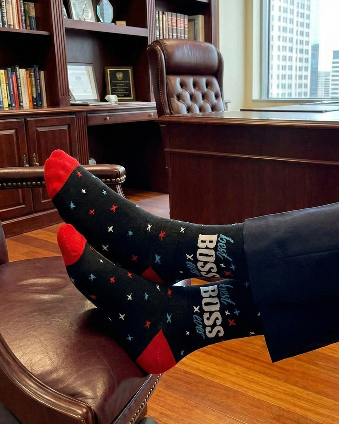 Best Boss Ever Socks Workplace Gift Edition